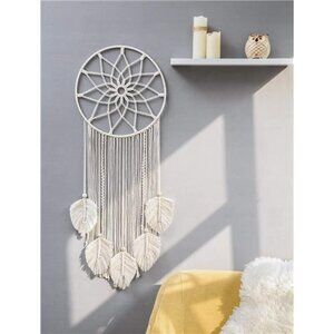 Large Dream Catcher Macrame Boho Wall Hanging Decor Woven Feather Tassels